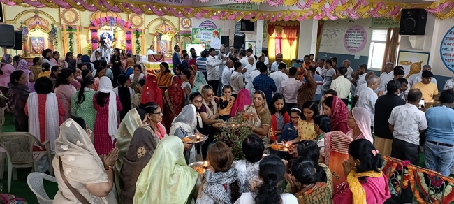 Image for Tulsi Pujan Program-2022 at Bengaluru Ashram.