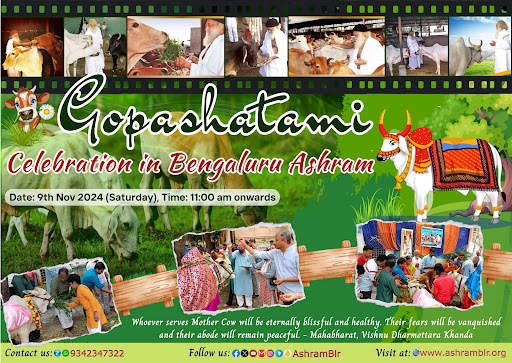 Image for Gopashtami-2024 at Bengaluru Ashram.