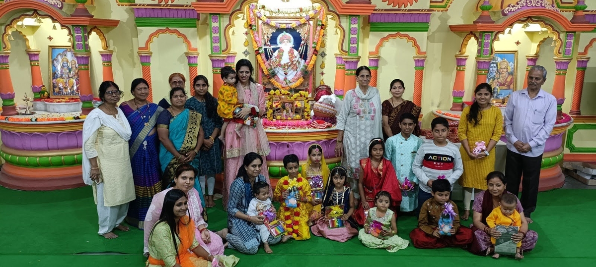 Shri Krishna Janmashatami-2023 celebration at Bengaluru Ashram.