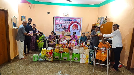 Image for Diwali Bhandara Program at Sri Raghvendra Seva Ashram, Malur