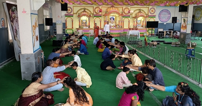 Image for Kannada classical music class students celebrated MPPD.