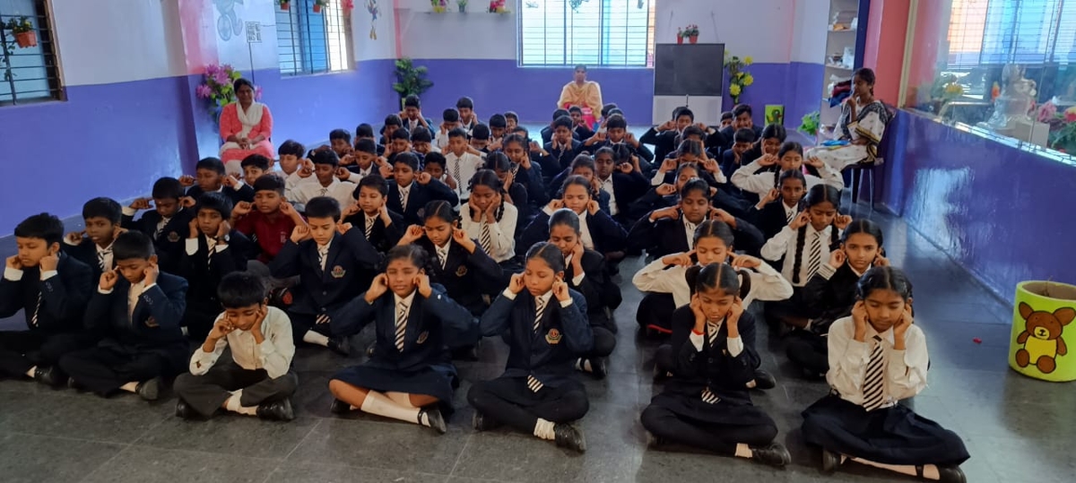 Balsanskar Classes at Jai Hind International School, GB Palya.