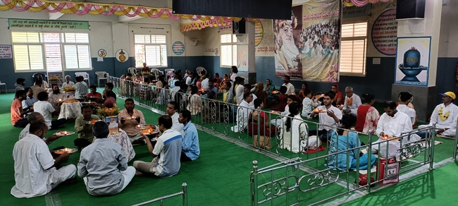 Image for How the Tears radiating love rolled down the eyes of children at Bengaluru Ashram?