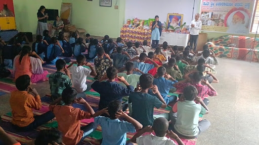 Diwali Bhandara- 2024 Program at Vidyapeeth Gurukul, Kengeri.