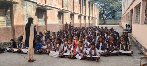 MPPD at BBMP Girls School, Victoria Layout.