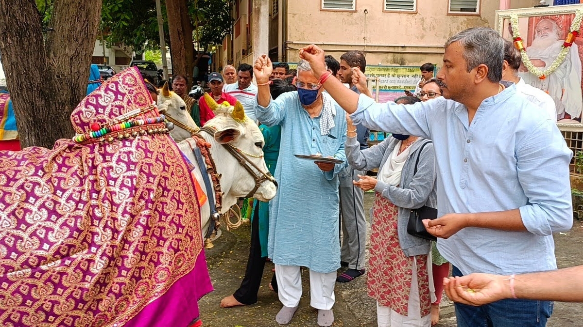 Gopashtami-2022 at Bengaluru Ashram.