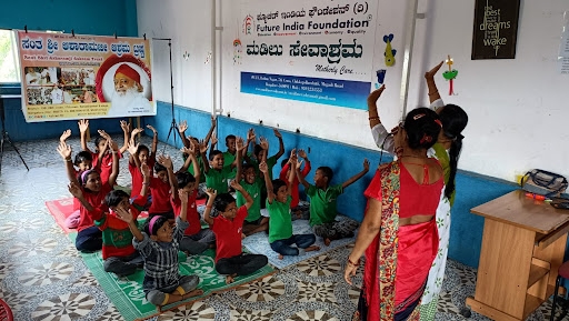 Diwali Bhandara- 2024 Program at Madilu Orphanage, Magadi Road.