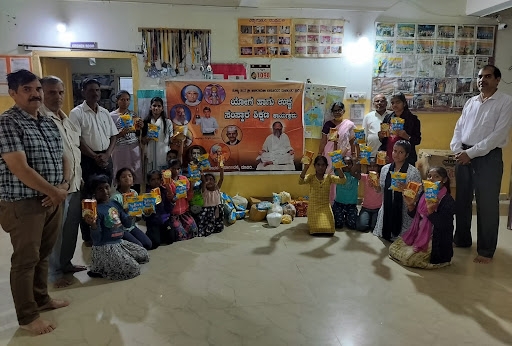 Image for Diwali bhandara program at Vidyagokula Orphanage, Yehlanka.