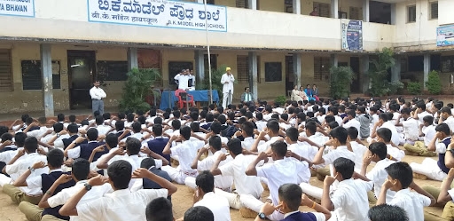  Character Building classes at B K Model School, Belagavi.