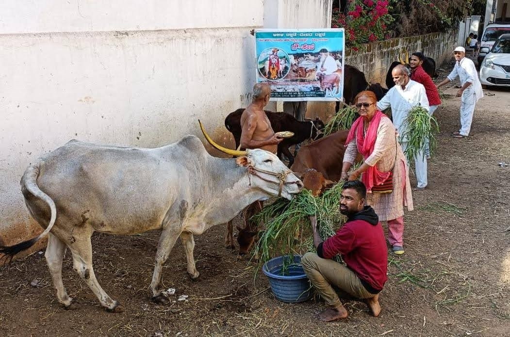 How did Gauseva has done at Banashankari pleased their ancestors immensely?