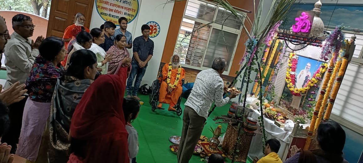 Pongal celebration at Bengaluru Ashram.