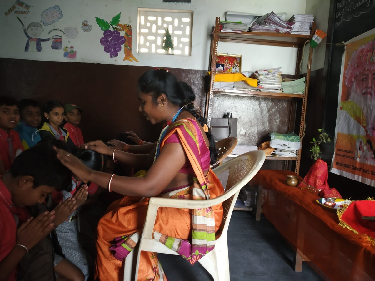 MPPD and Tulsi Poojan conducted in Blossom Public School, Hongasandra on Dec 13, 2022