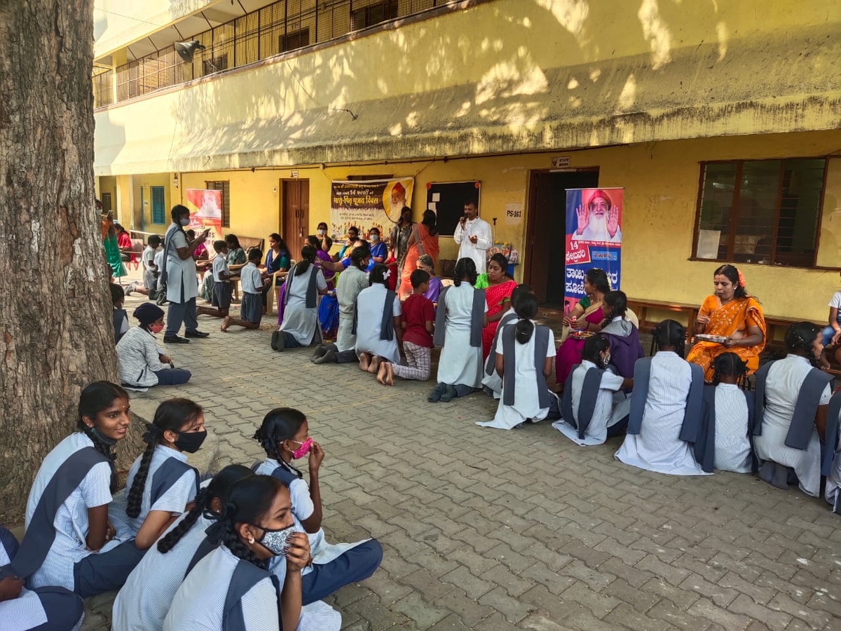 MPPD event at Govt school, Halsuru