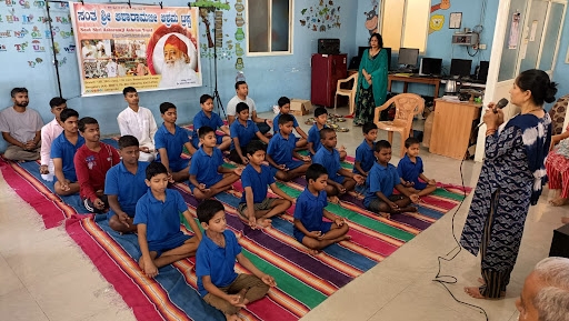 Image for Diwali bhandara program at Jan Seva Orphanage, Turahalli.